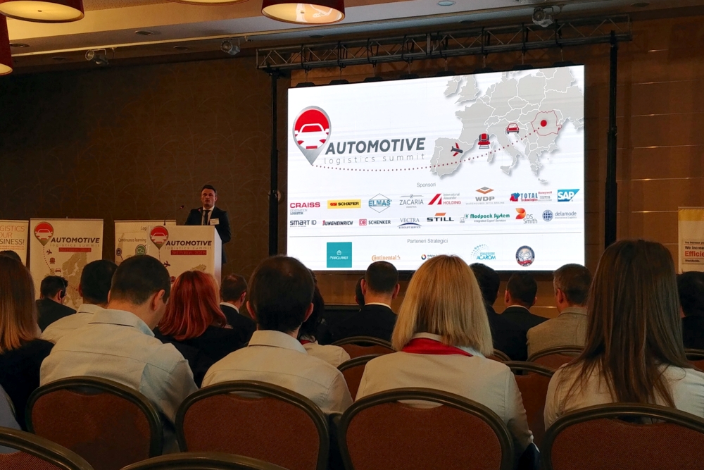 Elmas conference partner at Automotive Logistics Summit, Sibiu, 1 - 2 March 2018