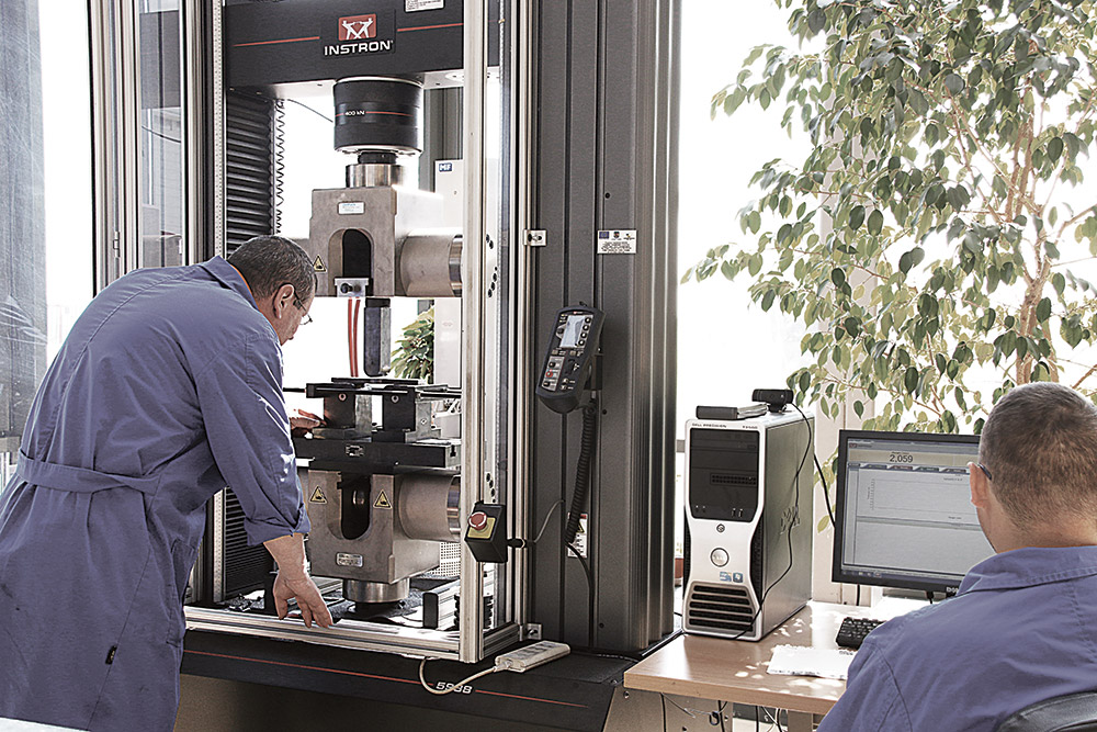   Elmas testing laboratory