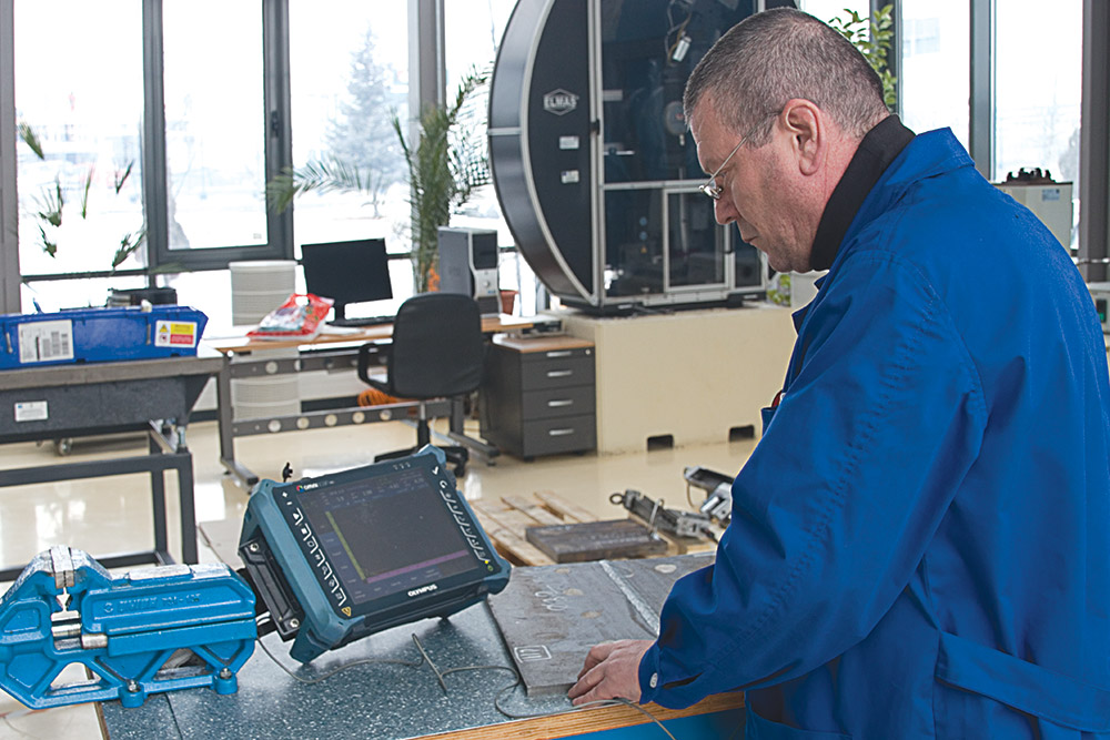   Elmas testing laboratory