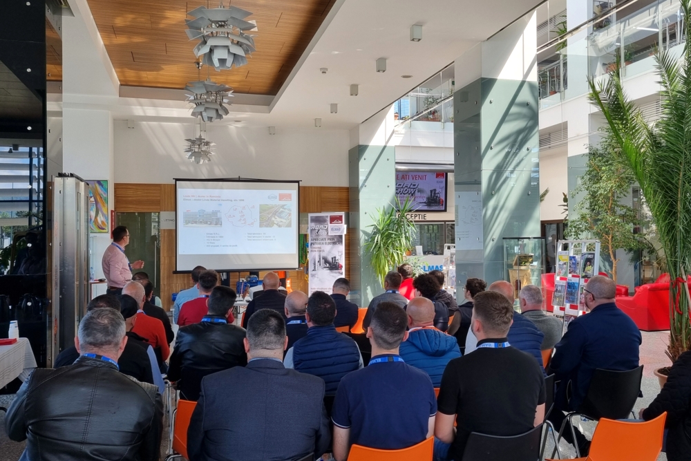 Roadshow Linde Heavy Truck E100-E180, Brasov
