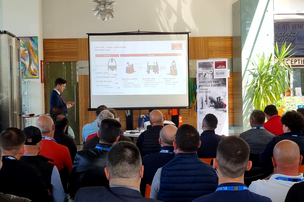 Roadshow Linde Heavy Truck E100-E180, Brasov