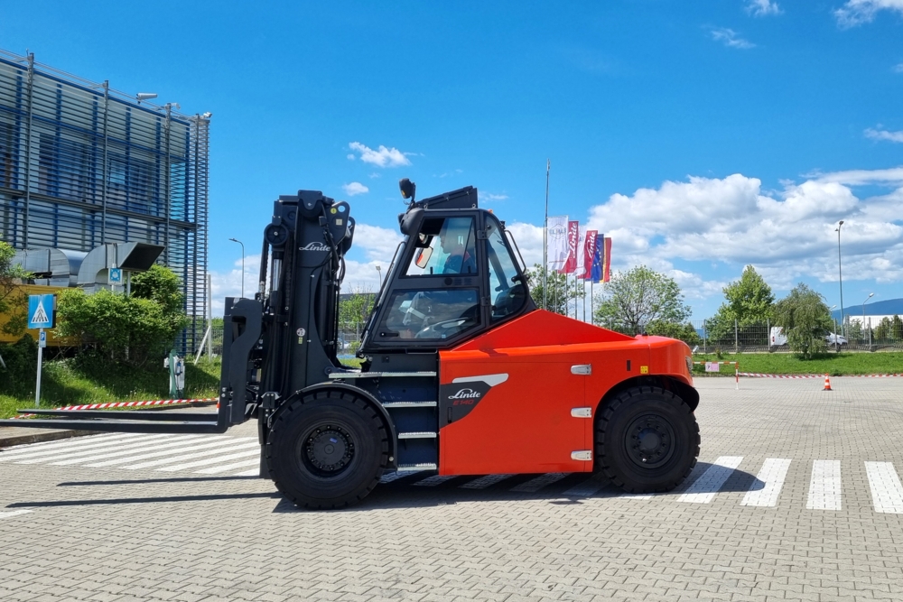 Roadshow Linde Heavy Truck E100-E180, Brasov