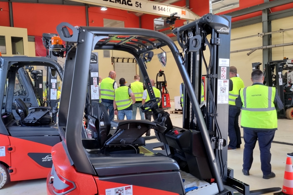 Roadshow Linde Heavy Truck E100-E180, Brasov