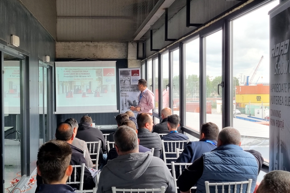 Roadshow Linde Heavy Truck E100-E180, Constanta