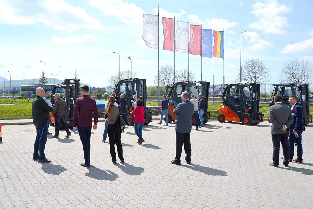 Linde forklift trucks remanufactured by Elmas - seminar