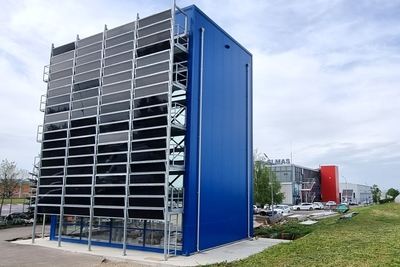 Sistem de panouri fotovoltaice integrat la parcarea auto Elmas Combiparker